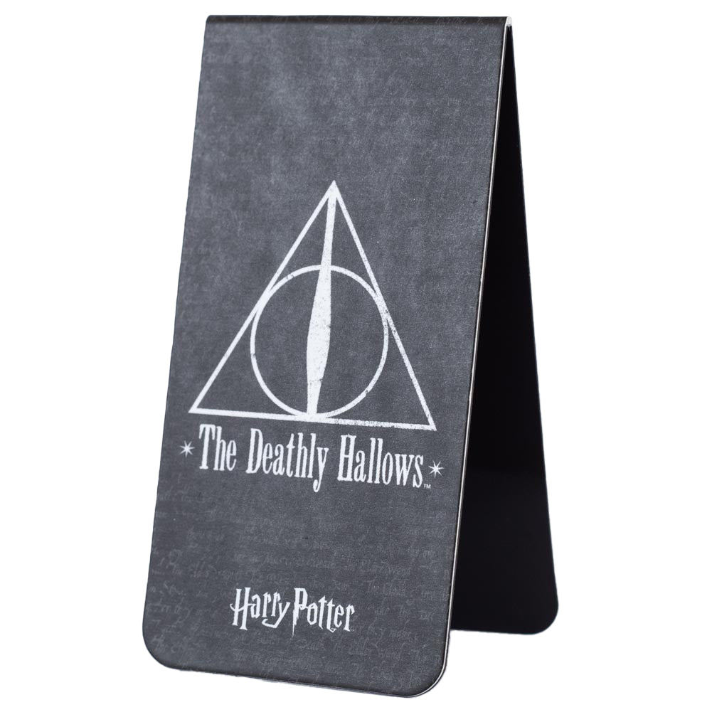 Harry Potter The Deathly Hallows Inspired Magnetic Bookmark for Book Lovers