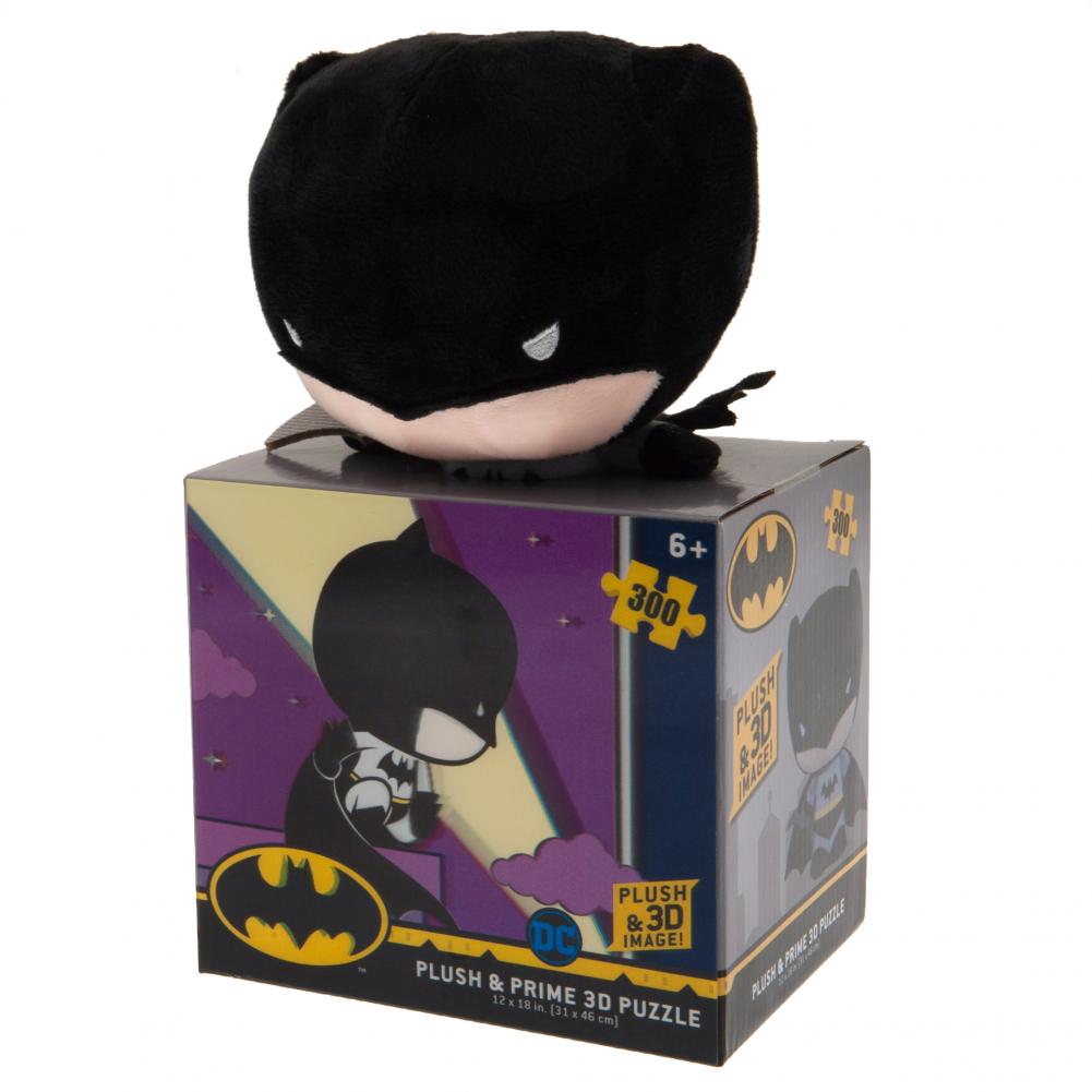 Chibi Style Batman 300 - piece 3D Moving Image Jigsaw Puzzle with Plush Toy