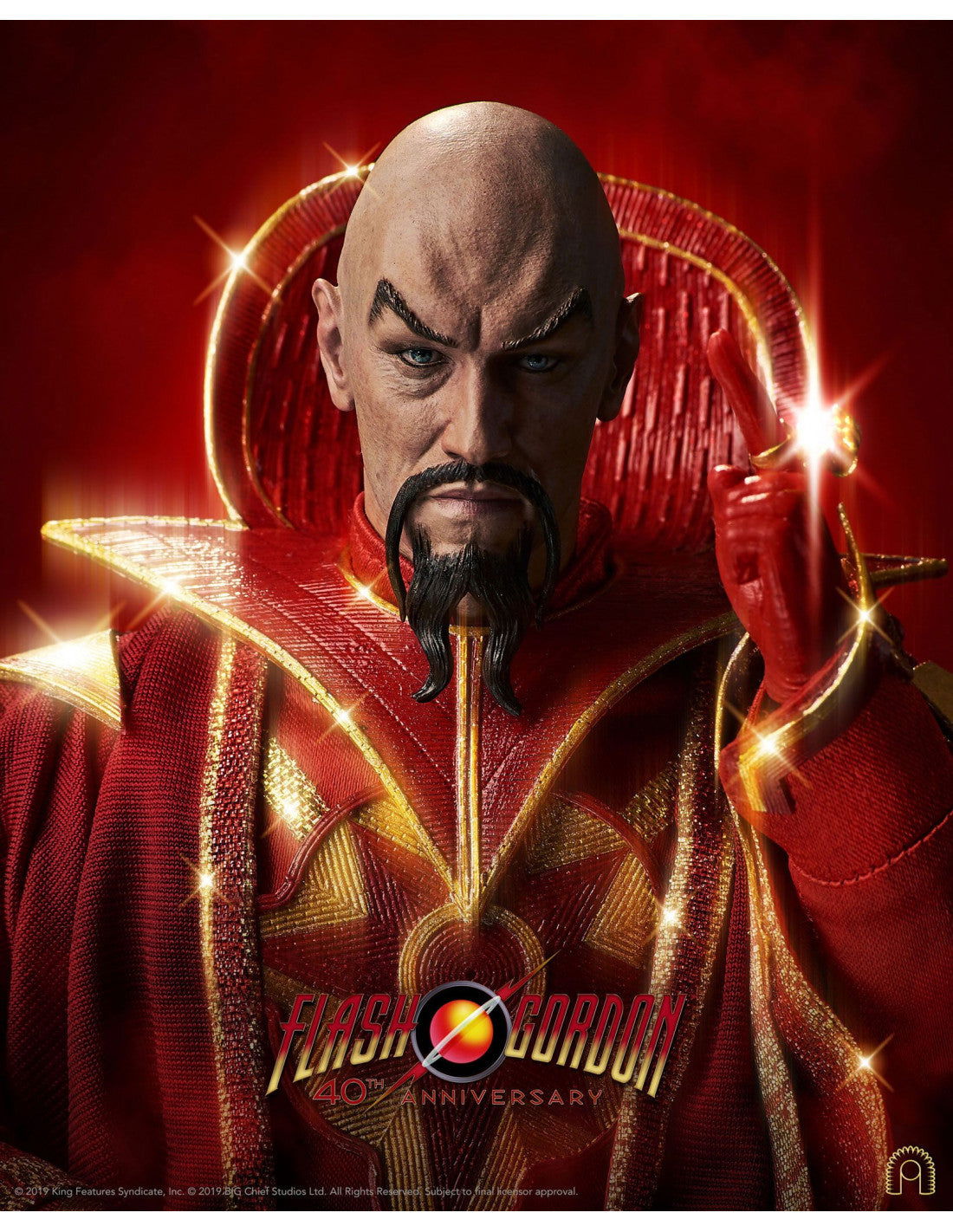 Big Chief Studios Collector's Edition 1/6 Scale Figure - Emperor Ming of Mongo from the Exclusive Series