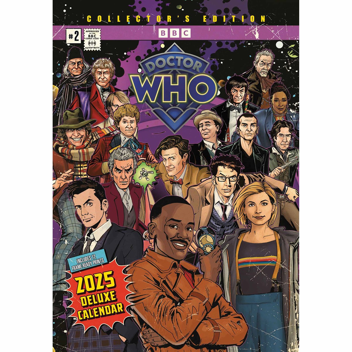 2025 Deluxe Doctor Who Collectors Edition Calendar