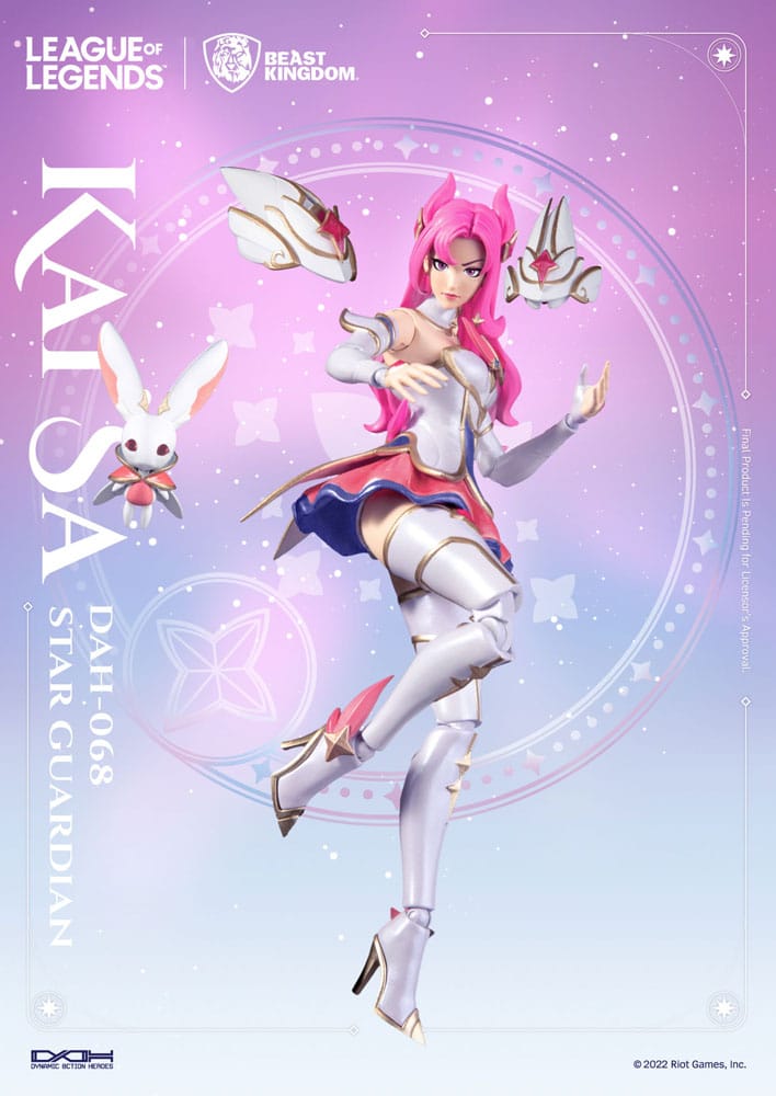 Beast Kingdom League of Legends Dynamic Action Hero DAH - 068 Star Guardian Kai'Sa Collectible Figure