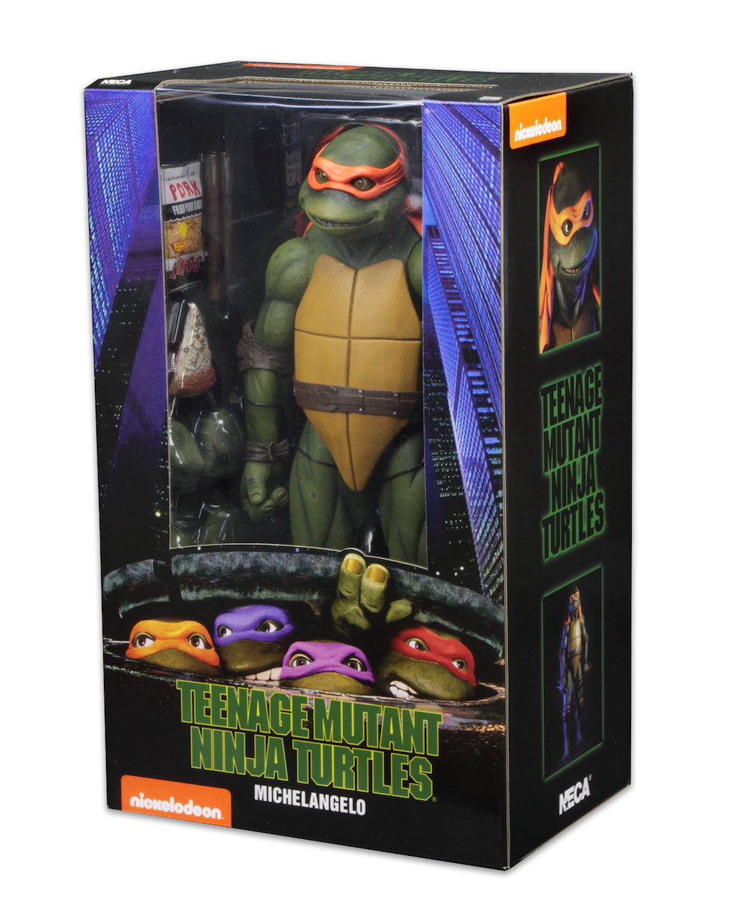 NECA 1/4 Scale Action Figure: Michelangelo from 1990 Teenage Mutant Ninja Turtles Movie