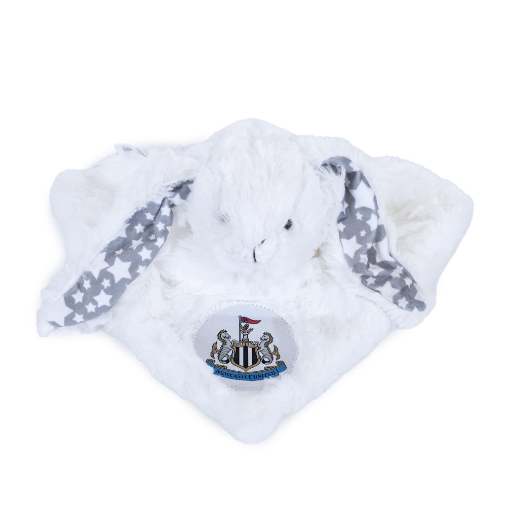 Newcastle United Infant Comforter Soft Rabbit Toy