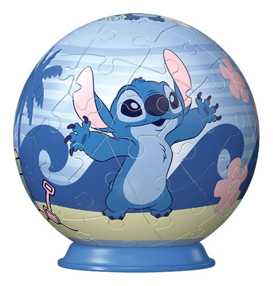 Disney Stitch 54-Piece Three-Dimensional Puzzle - An Ideal 3D Jigsaw for Kids