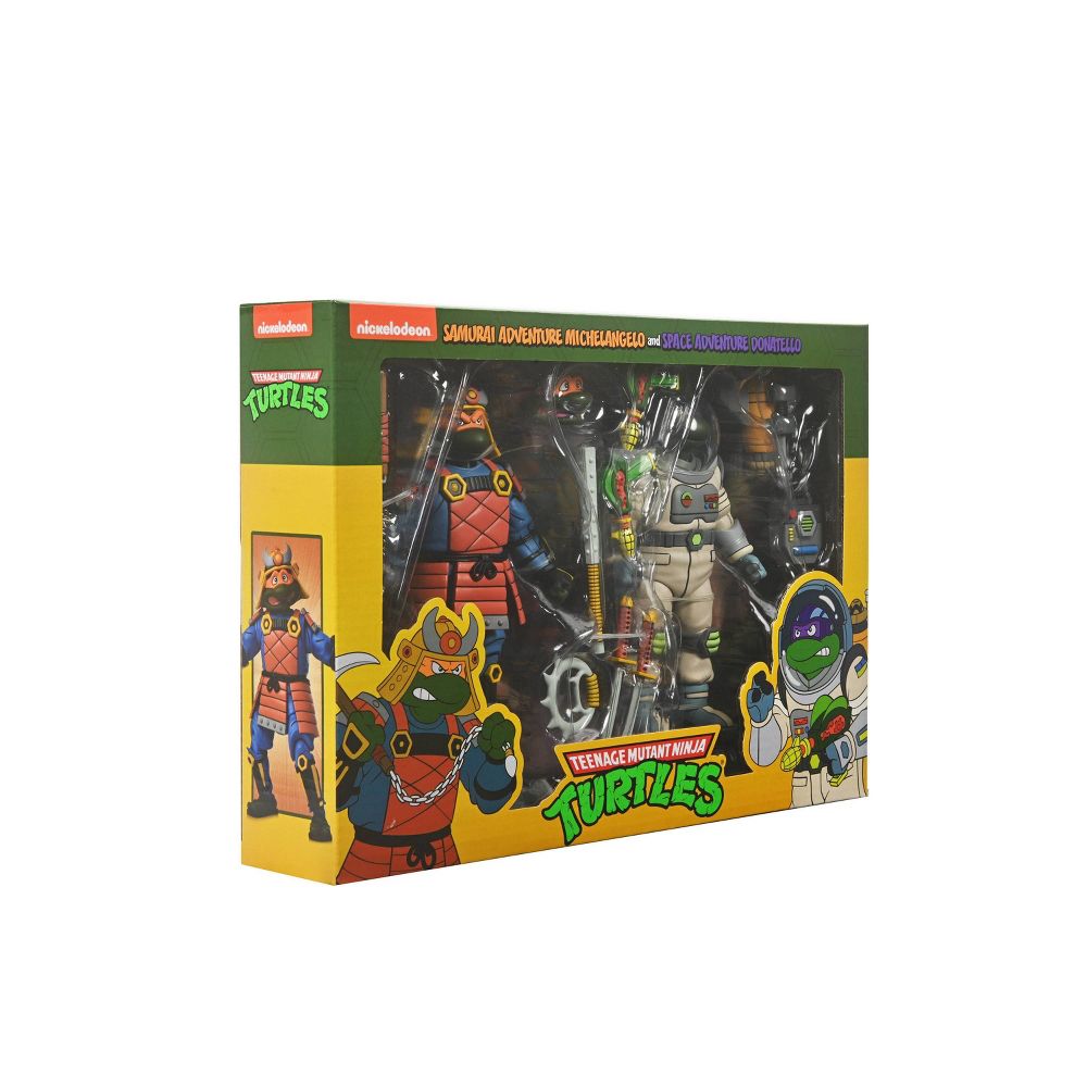 NECA 7-Inch Teenage Mutant Ninja Turtles Space & Samurai 2-Pack Action Figures