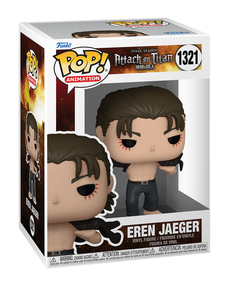 Attack on Titan Collectible Funko POP! Vinyl Figure of Eren Jeager