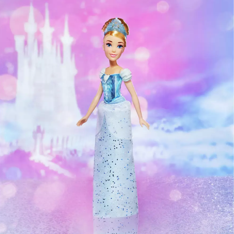 Disney Princess Fashion Doll - Royal Shimmer Cinderella Doll with Signature Blue Accessories