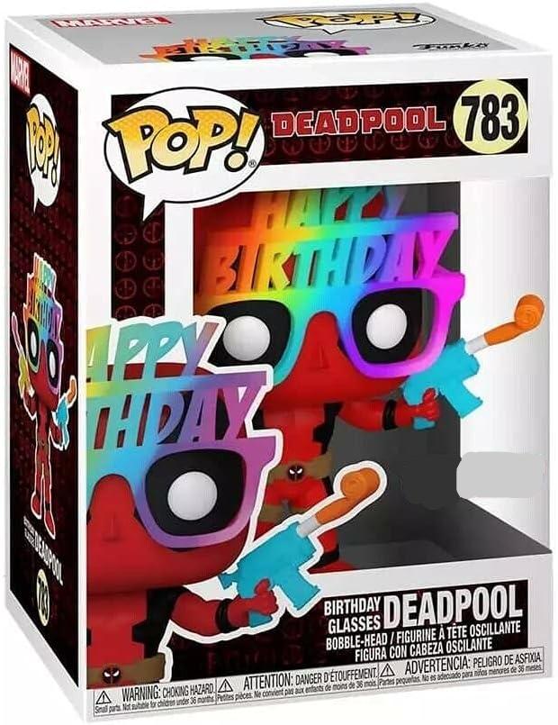 30th Anniversary Deadpool Birthday Glasses Funko POP! Vinyl Collectible Figure