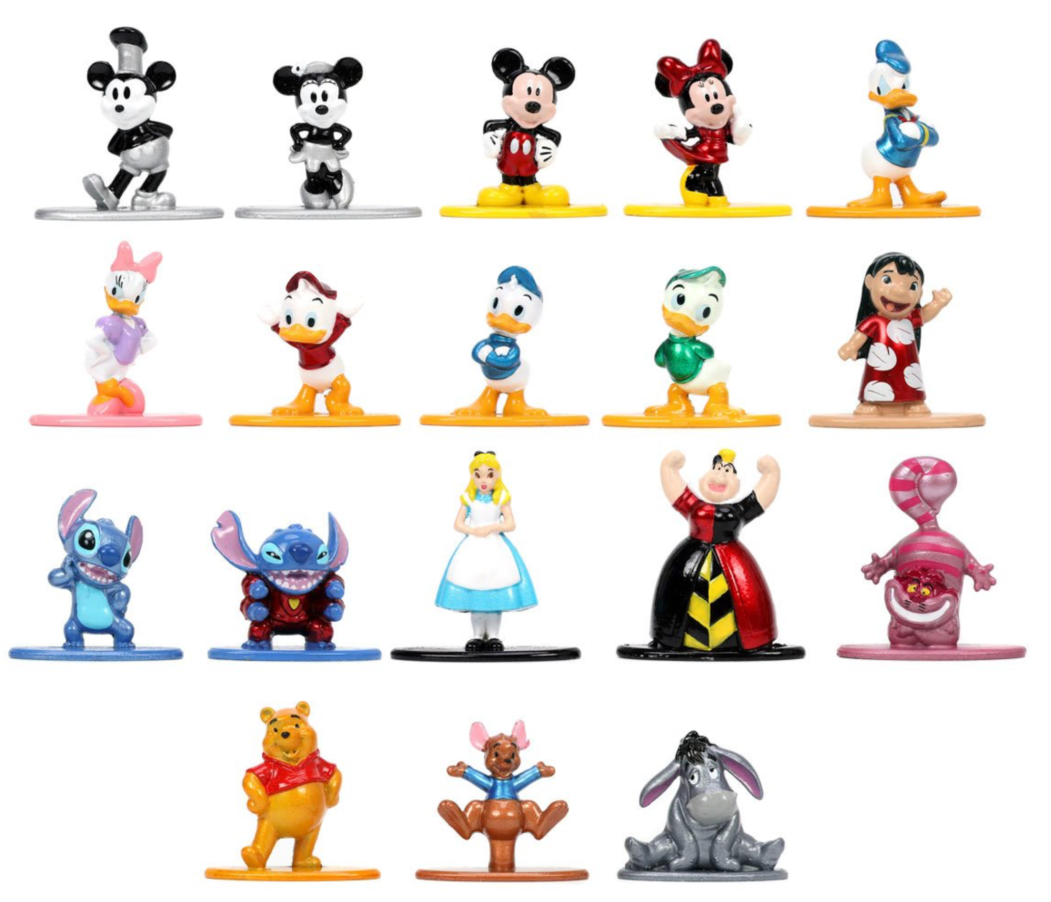 18-Piece Disney Nano Die-Cast Metal Mini-Figures Collection