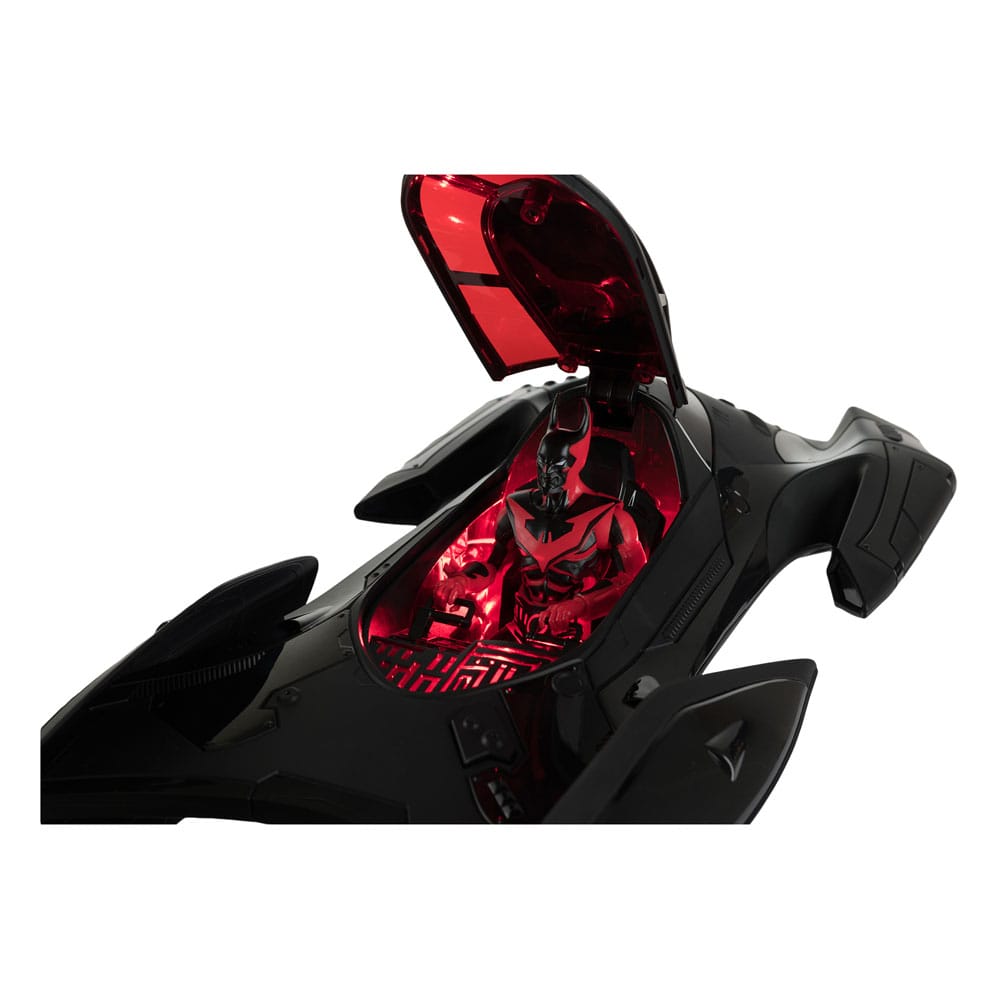 Exclusive McFarlane DC Multiverse Gold Label Batman Beyond Batman Action Figure and Batmobile Toy Set