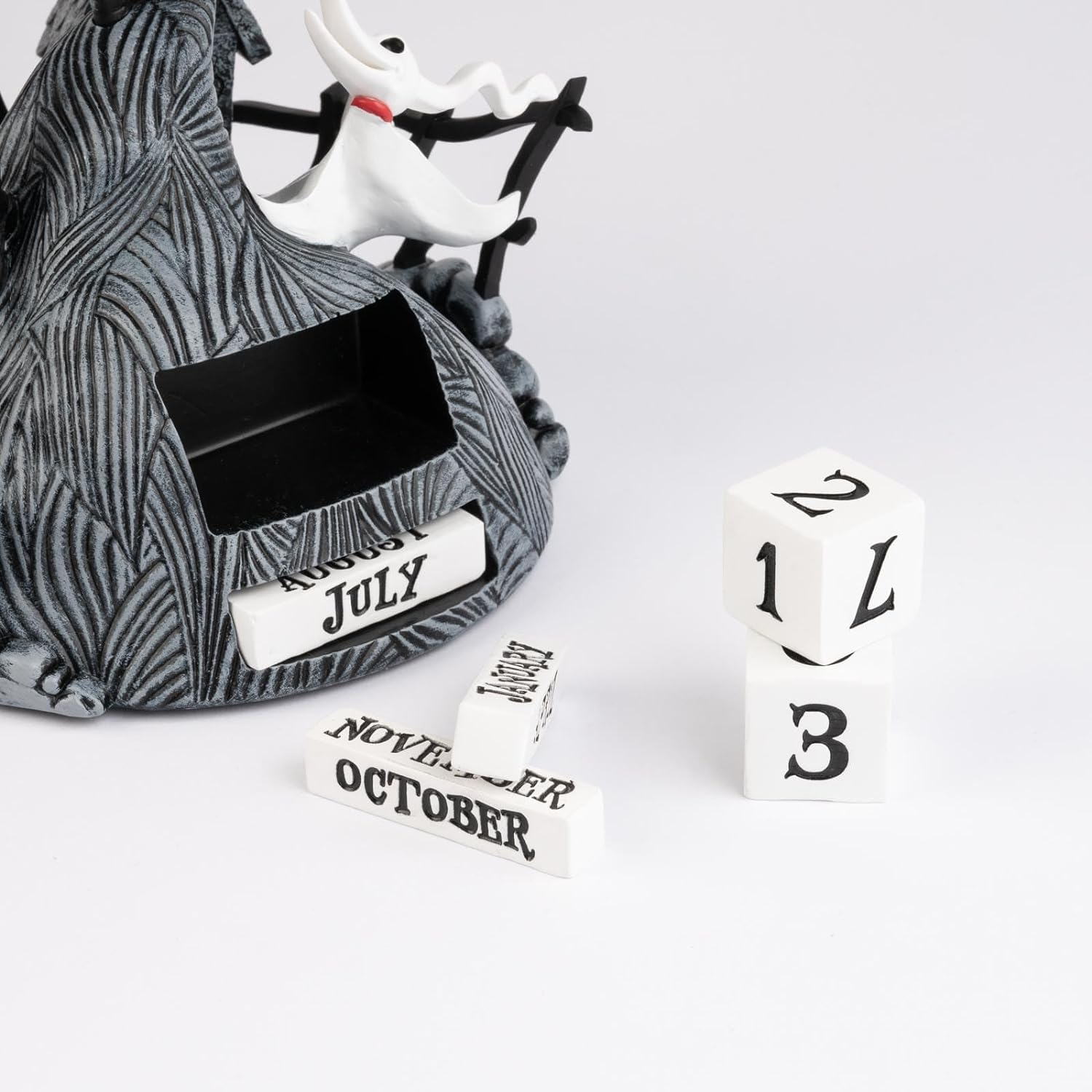 Disney The Nightmare Before Christmas Hand - Painted 3D Resin Perpetual Calendar