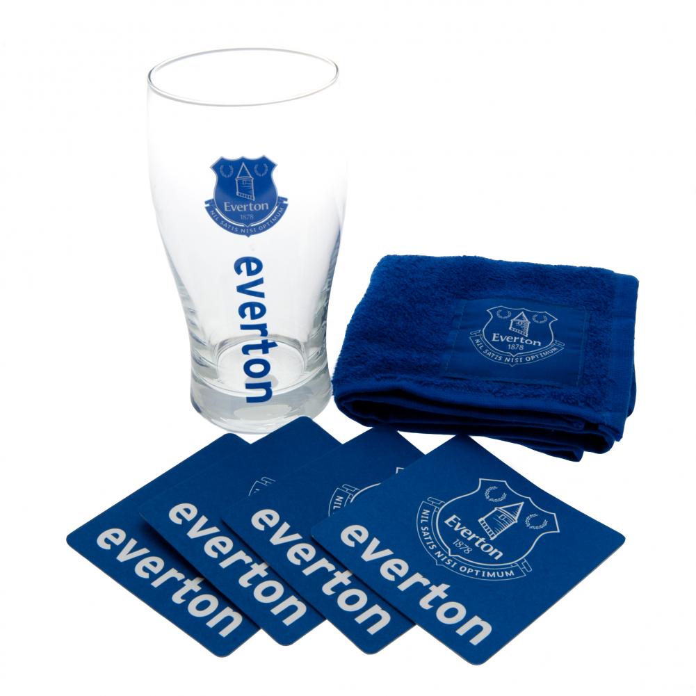 Everton FC Royal Blue Mini Bar Set with Club Crest