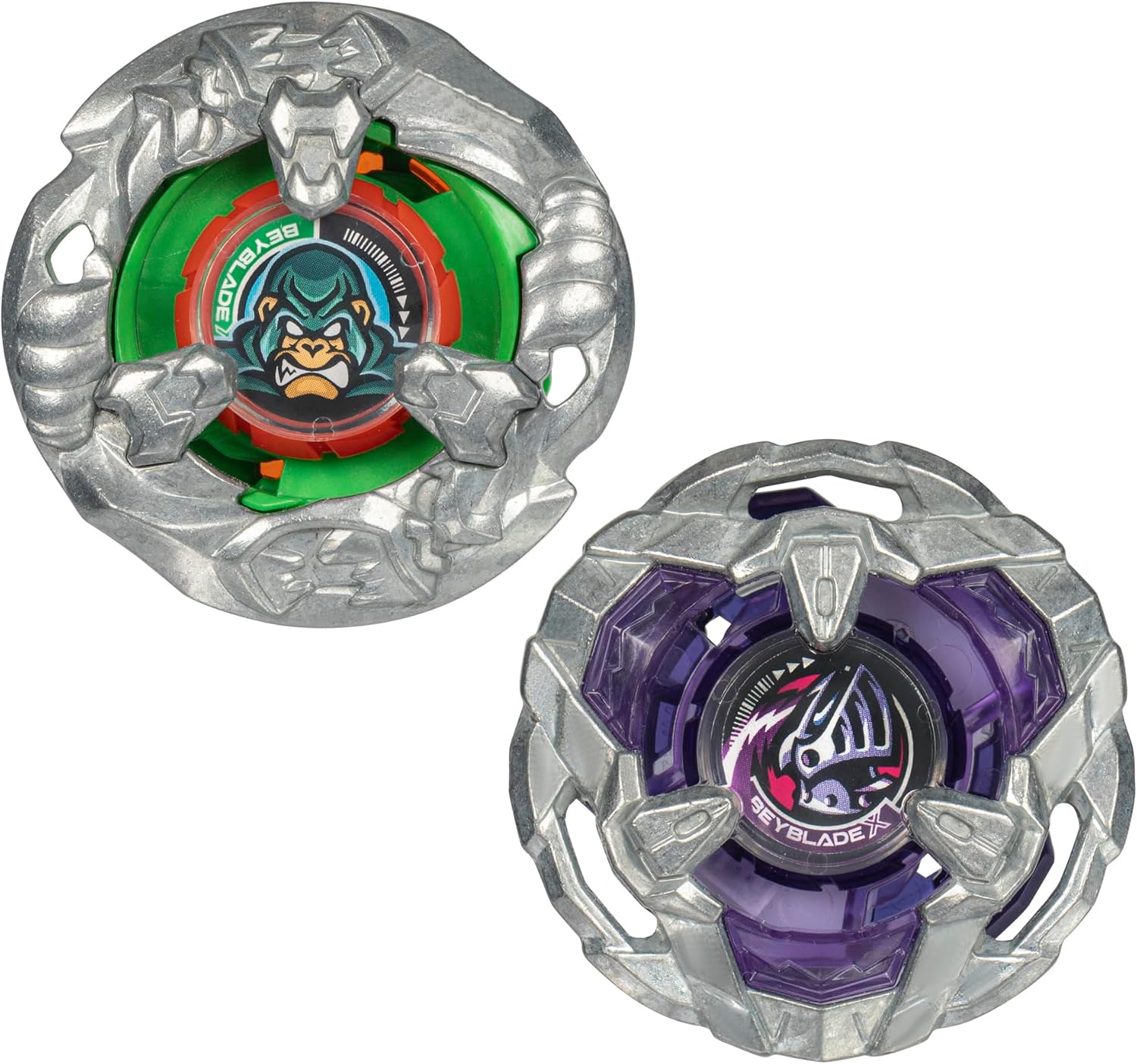 Beyblade X Dual Pack: Yell Kong 3-60GB & Helm Knight 5-80T High-Speed Tops