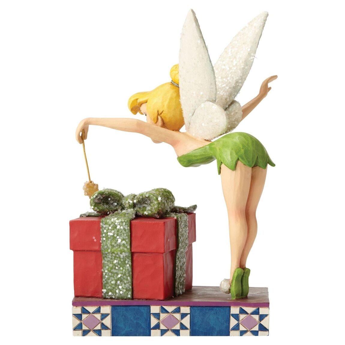 Disney Traditions Collectible Tinkerbell Present Figurine Statue for Adults