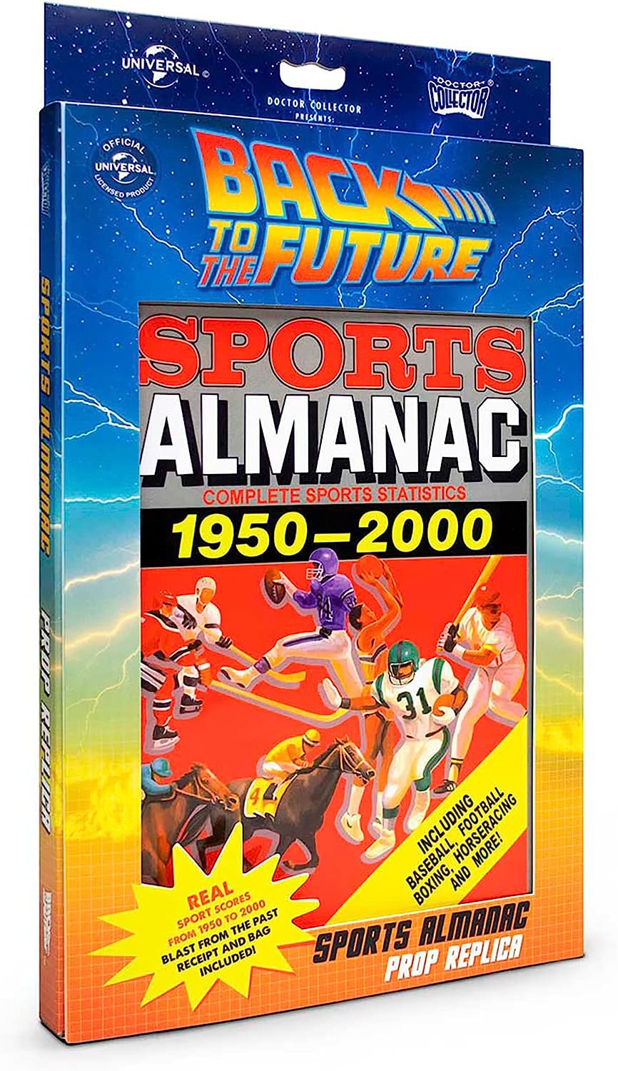 Authentic Back To The Future Grey's Sports Almanac Replica for Collectors