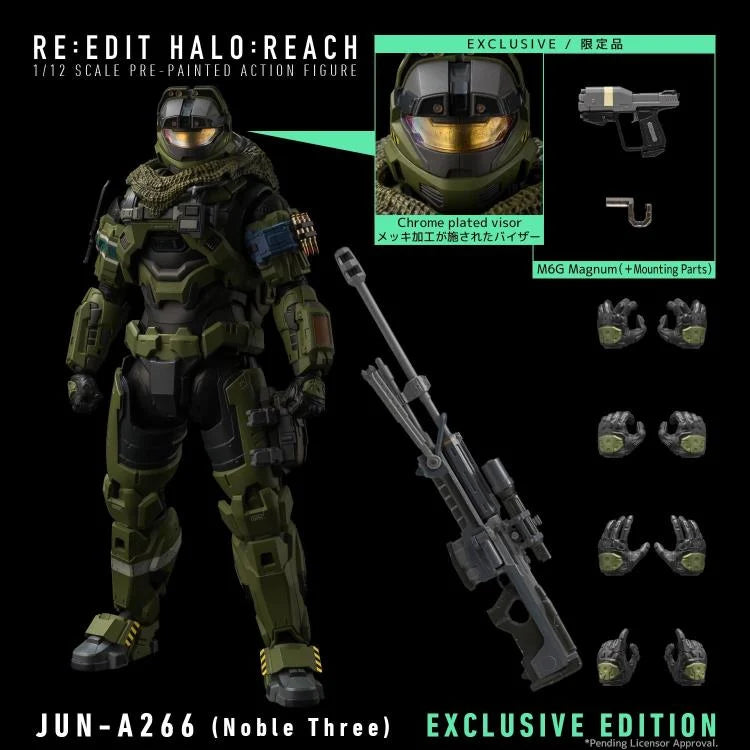 Halo Reach RE:EDIT JUN - A266 (Noble One) 1/12 Scale Exclusive PX Action Figure