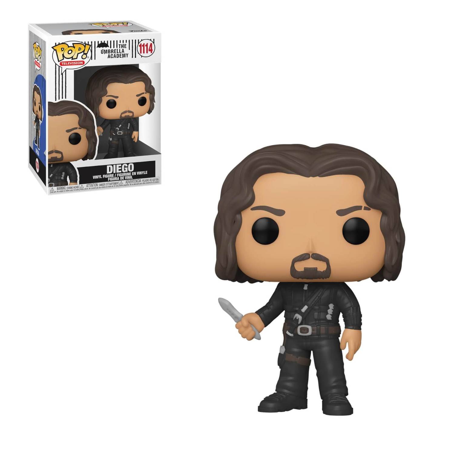 2021 Funko Fair Exclusive! Diego from Umbrella Academy POP! Vinyl Collectible Figure