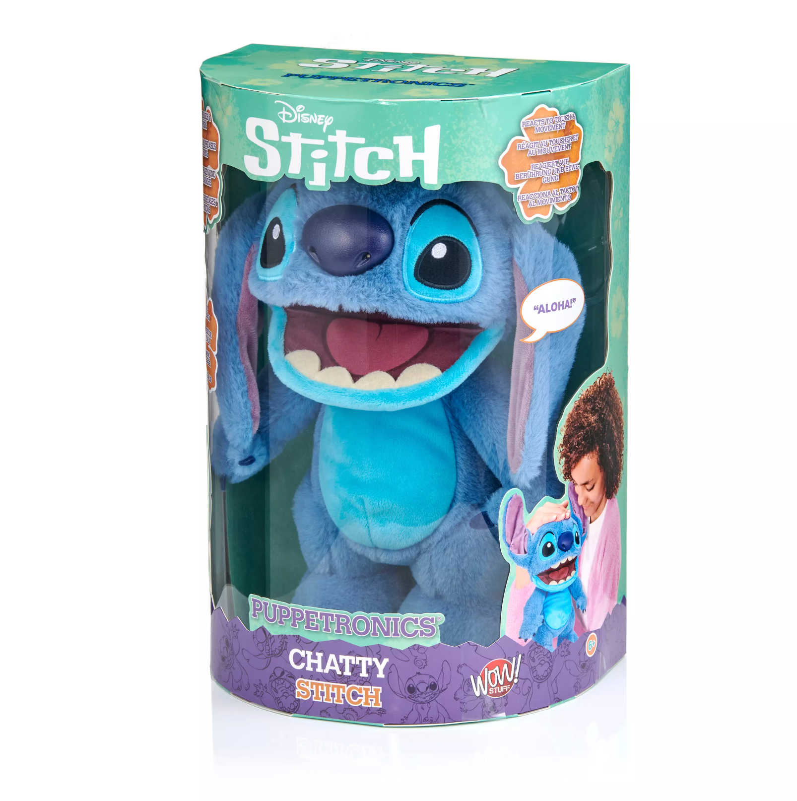 Disney's Animated Chatty Stitch Puppet with Over 50 Sounds