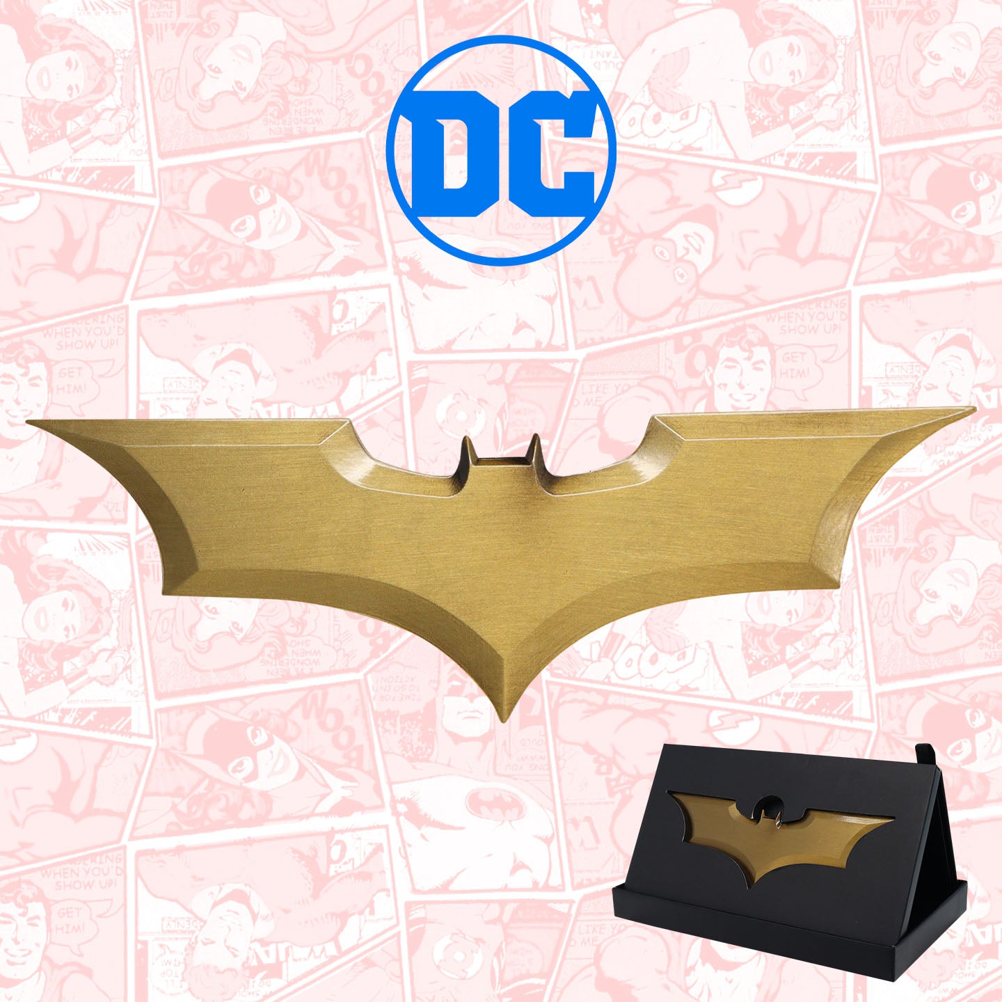 Limited Edition DC The Dark Knight Authentic Replica Batarang