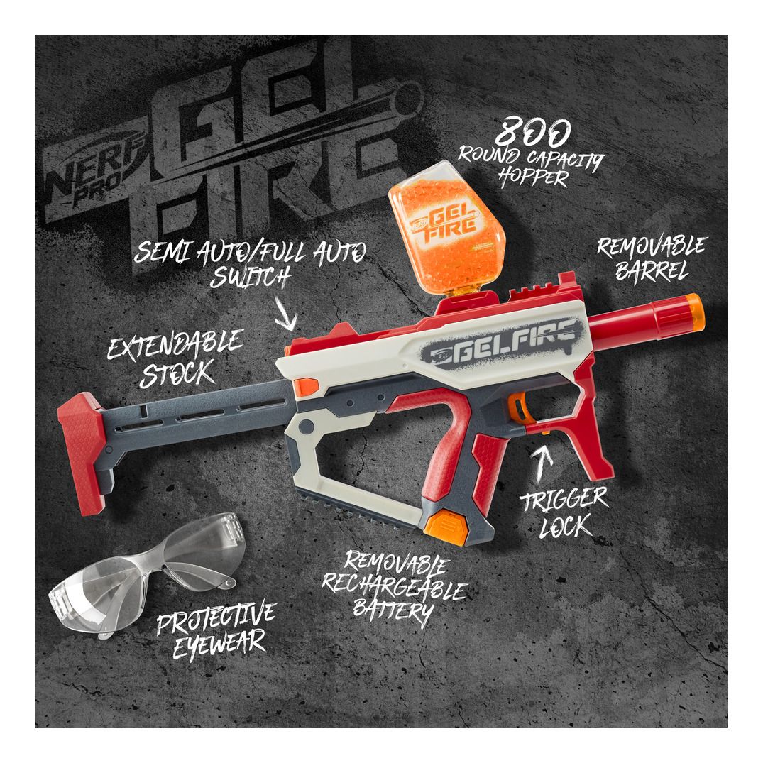 Nerf Pro Gelfire Mythic Fully Automatic High - Capacity Blaster