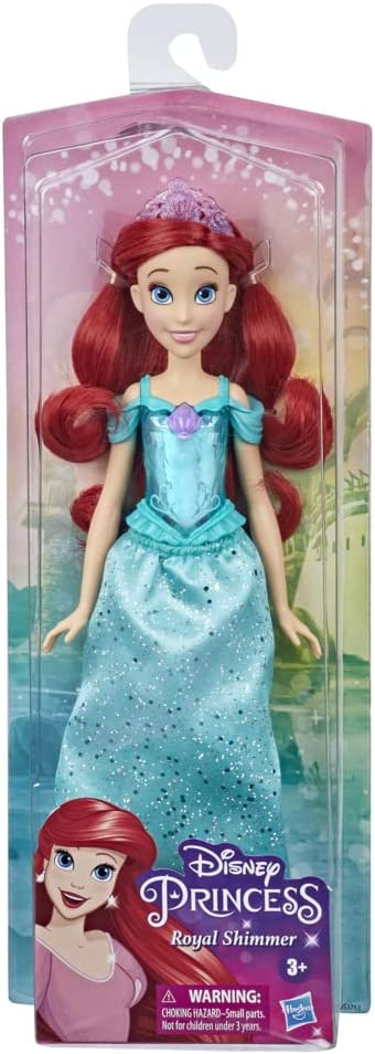 Sparkling Disney Princess Ariel Doll with Royal Shimmer Accessories