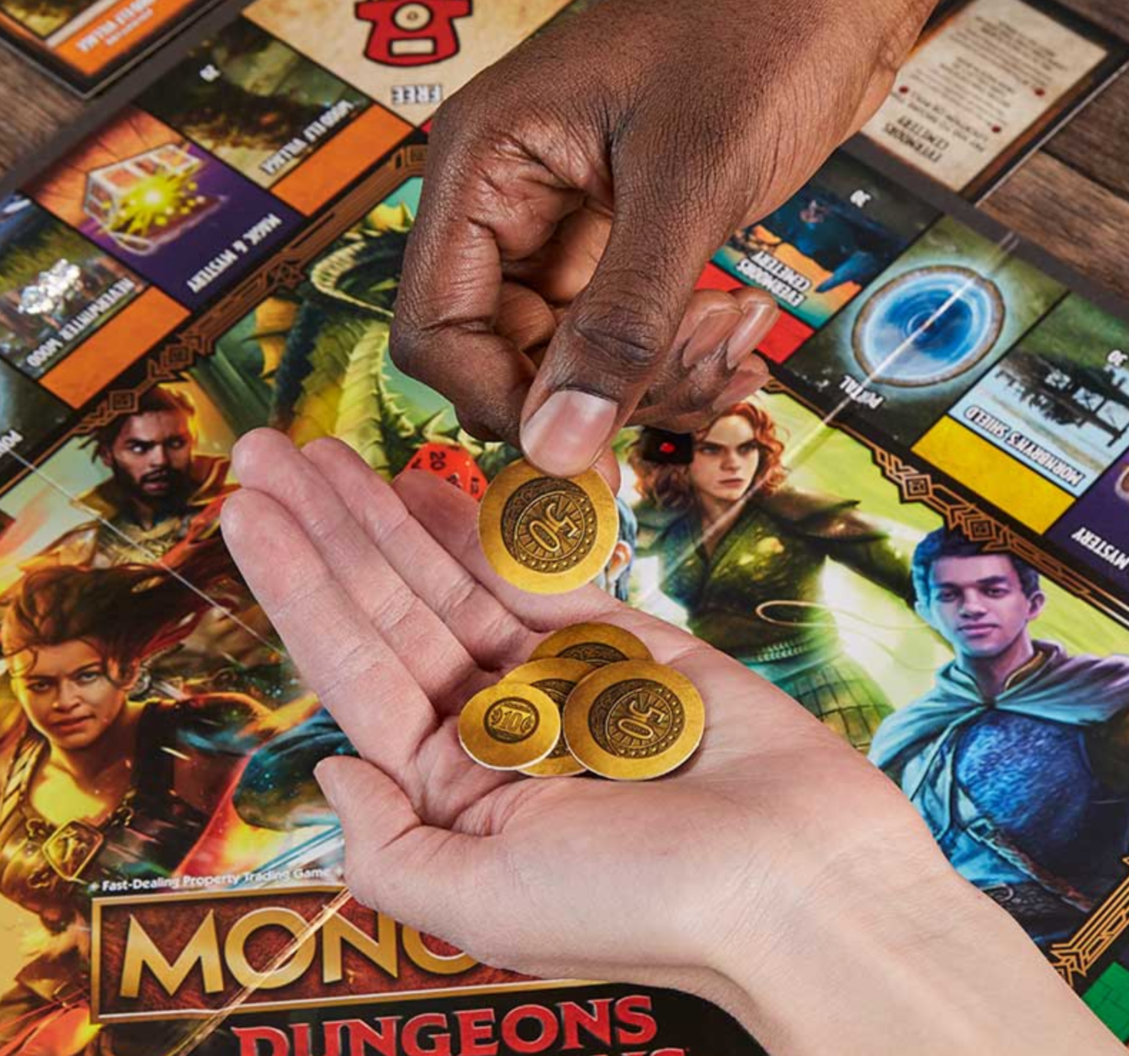 Monopoly Board Game Inspired by Dungeons & Dragons: Honor Among Thieves Movie