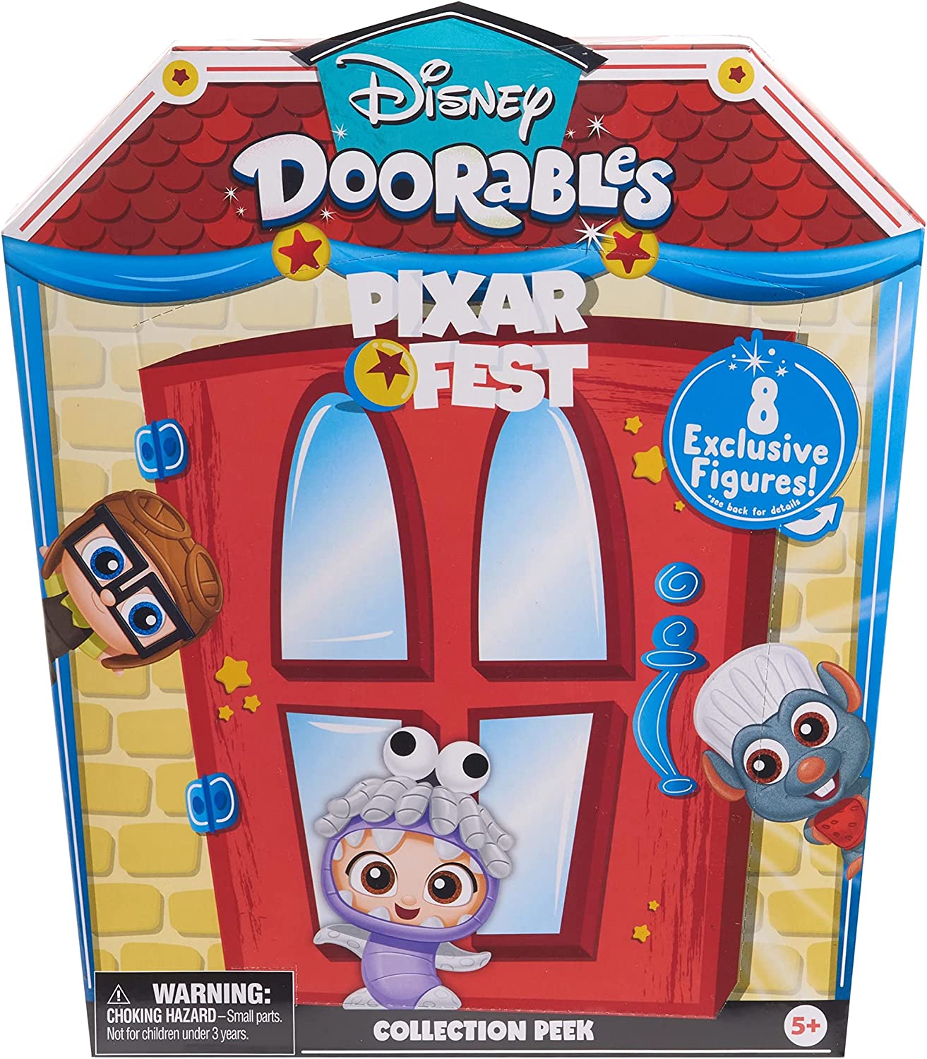 Disney Doorables Collectible Kids' Toy Figures - Pixar Fest Collection Peek