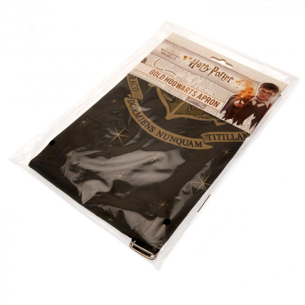 Fantastic Harry Potter Themed Gold Crest Cooking Apron