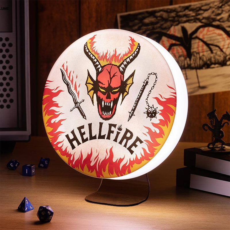 Netflix Licensed Stranger Things Hellfire Club Logo Decorative Lighting Fixture