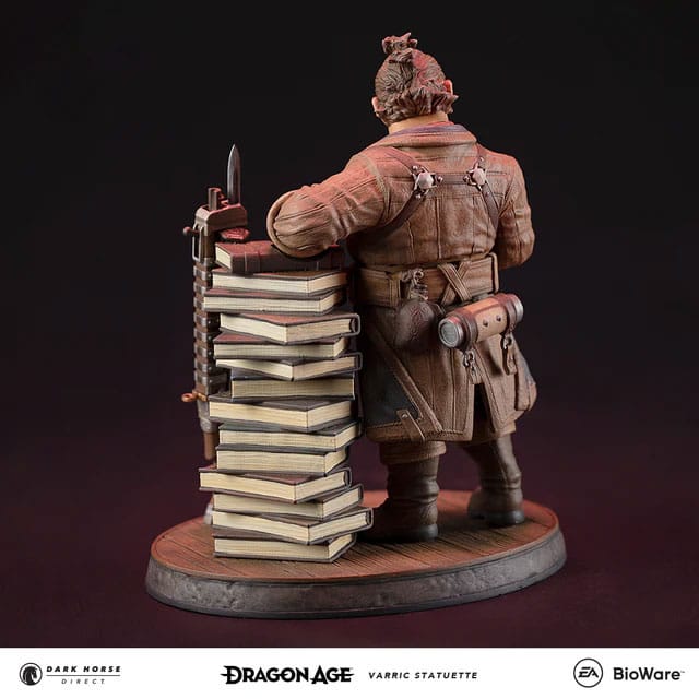 Limited Edition Collectible Dragon Age Varric Tethras Statue Figurine