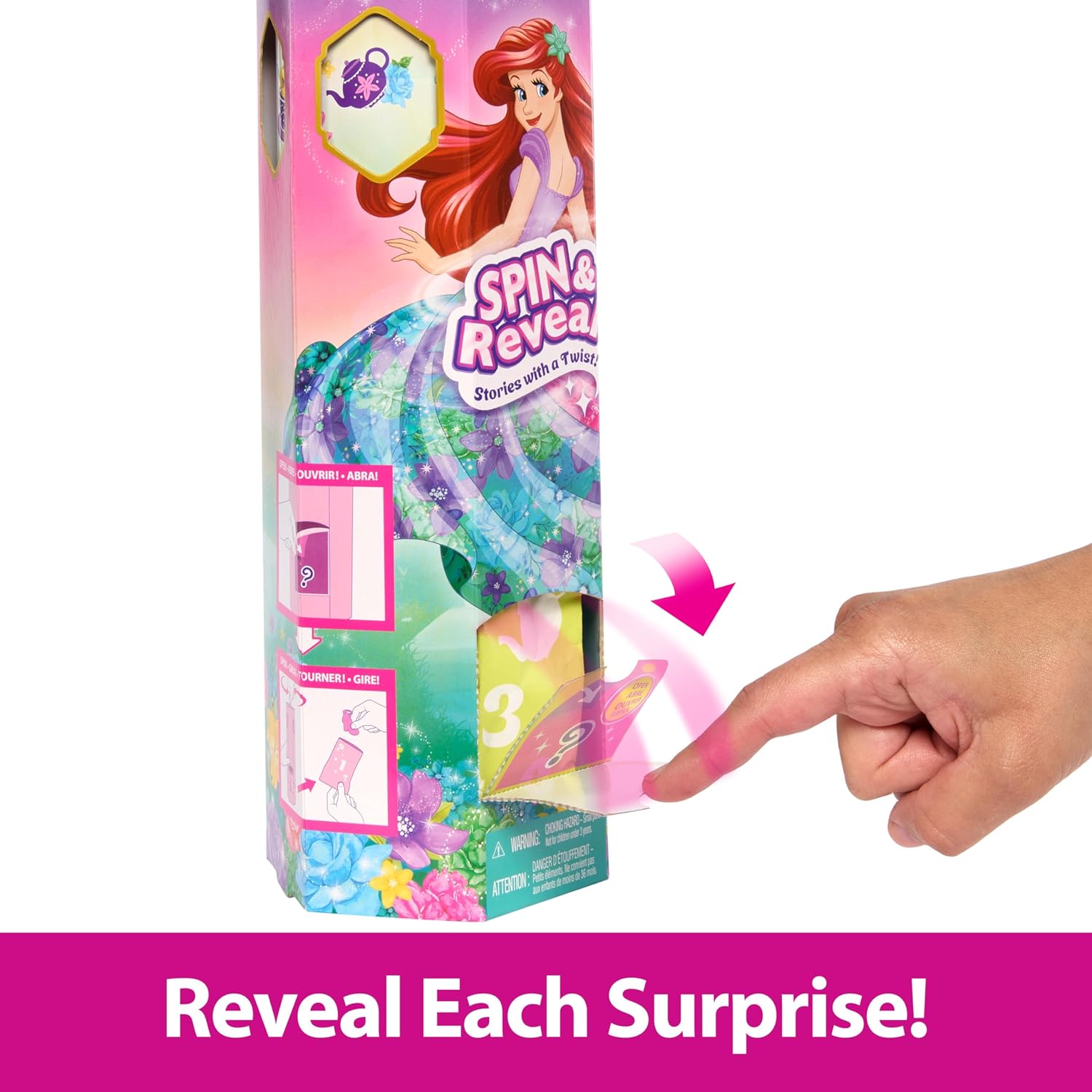 Disney Princess Ariel Spin & Reveal: A Magical Unboxing Adventure