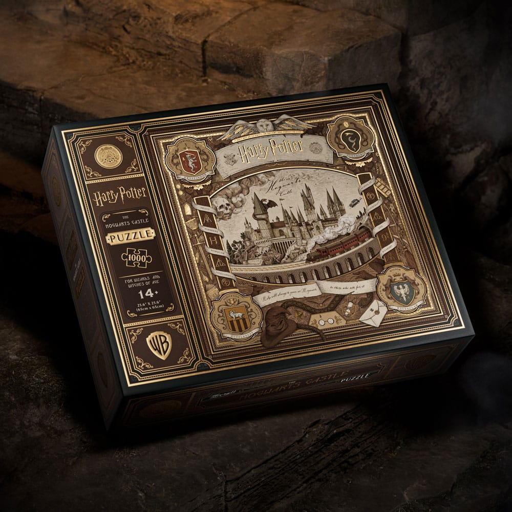 Officially Licensed Harry Potter Themed 1000-Piece Multi-Dimensional Jigsaw Puzzle