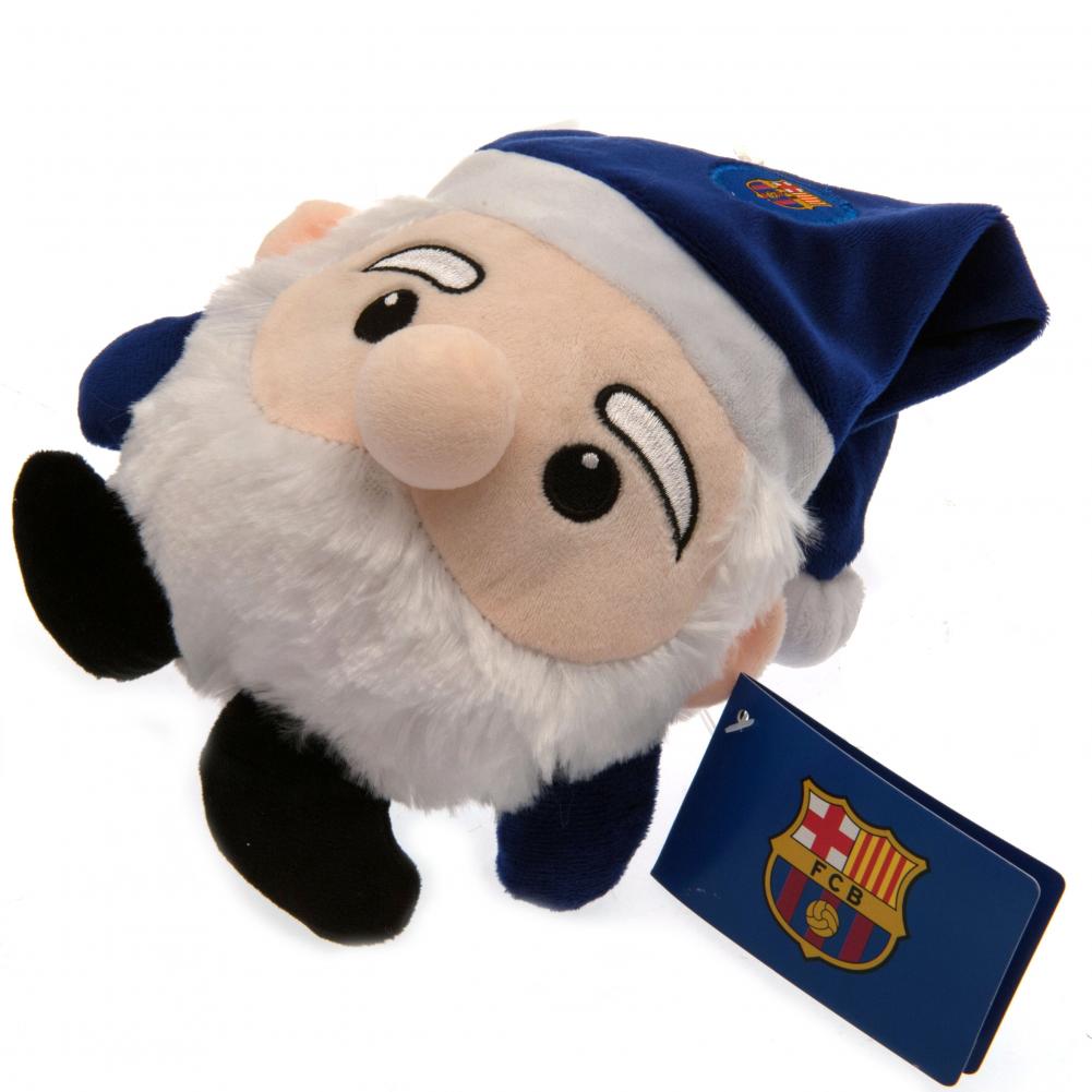 Futuristic Collectible FC Barcelona Santa Plush Toy