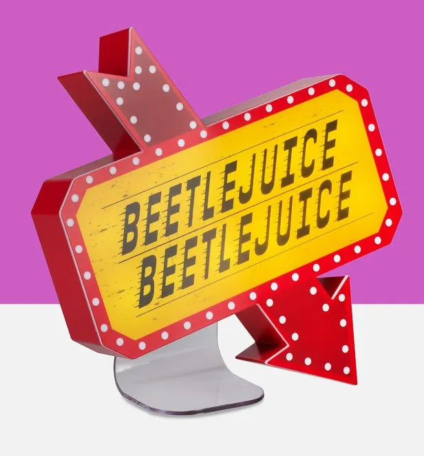 1988 Beetlejuice Iconic Sign Replica USB-Powered Light