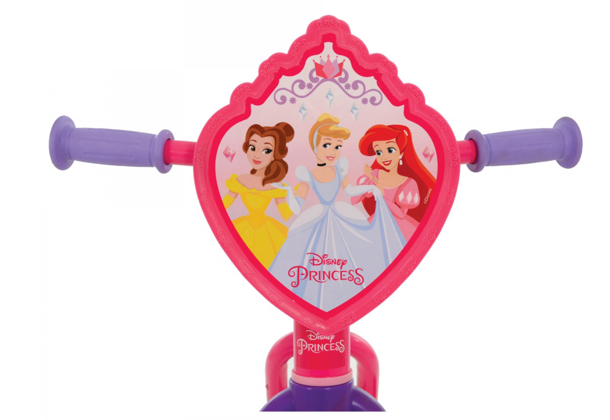 Disney Princess 2-in-1 10-Size Training and Balance Bicycle for Little Princess Fans