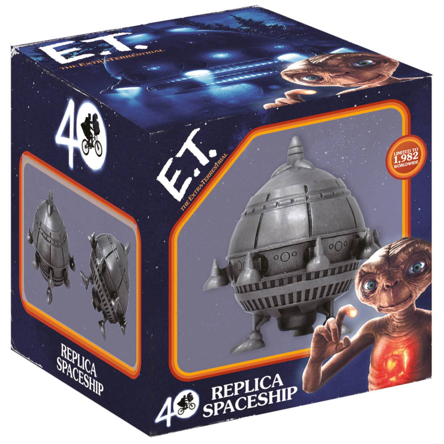 Fanattik 40th Anniversary E.T. Limited Edition Spaceship Scaled Replica - Only 1982 Worldwide