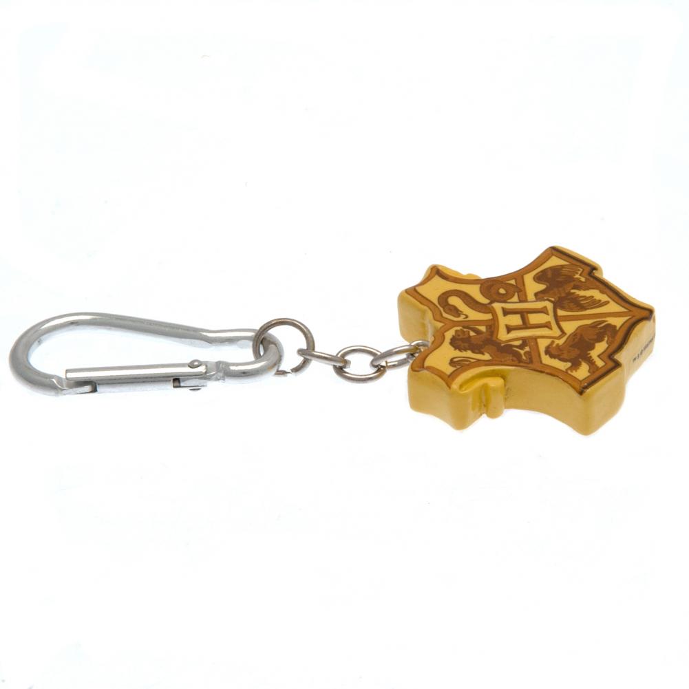 3D Polyresin Harry Potter Keyring with Hogwarts Crest