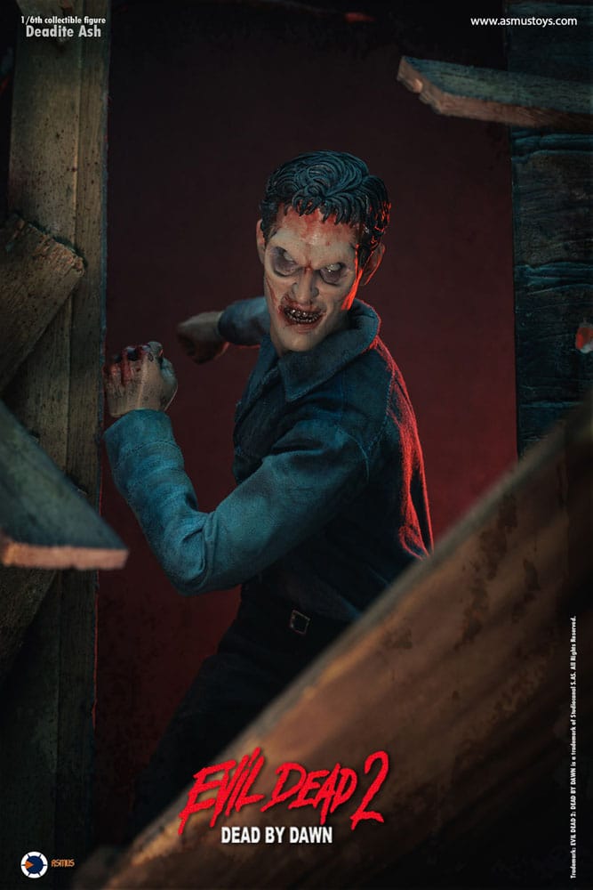 1/6 Scale Evil Dead 2: Dead by Dawn Authentic Deadite Ash Collectible Figure