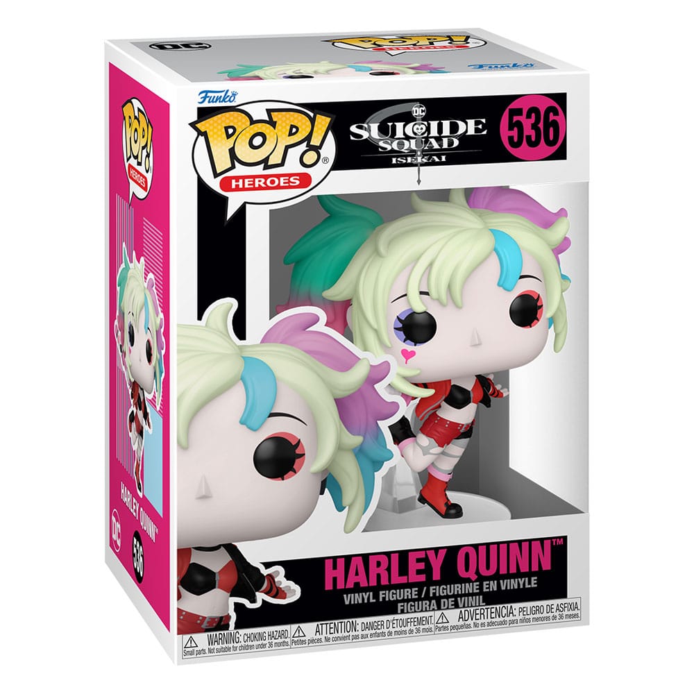Exciting Harley Quinn Vinyl Figure from Suicide Squad Isekai for Funko POP! Collectors