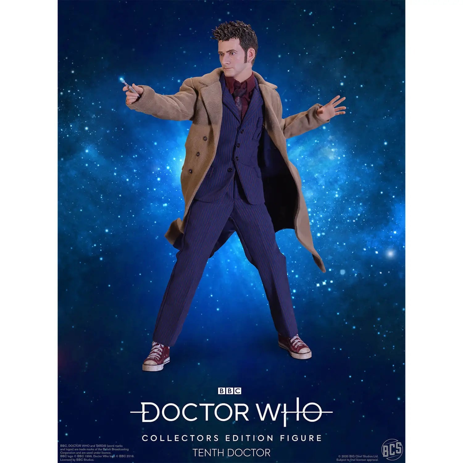 Exclusive 1:6 Scale Doctor Who 10th Doctor Collector's Edition Action Figure by Big Chief Studios