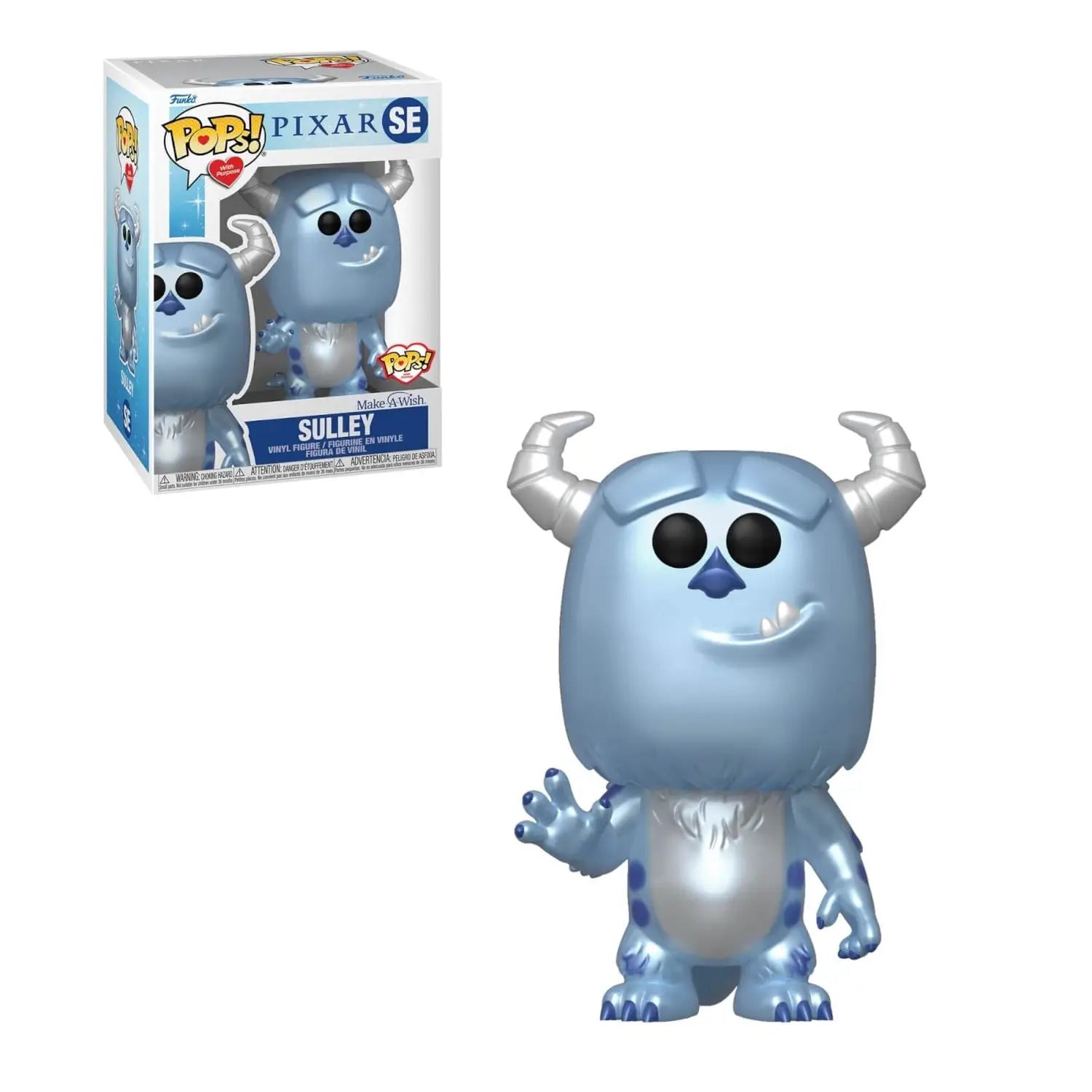 Disney Make A Wish Sulley from Monsters Inc Collectible Funko Pop Vinyl Figure