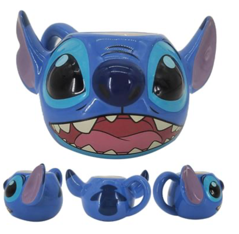 3D Design Disney Lilo & Stitch Themed Ceramic Stitch Mug