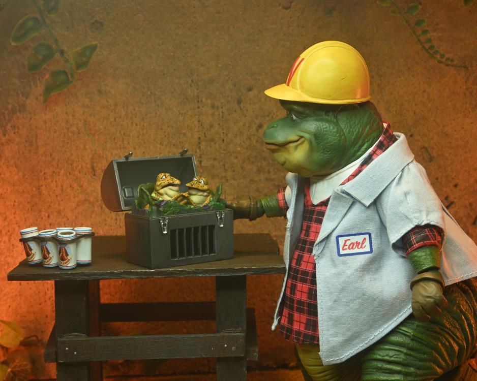 NECA 7-Inch Ultimate Earl Sinclair Action Figure from Dinosaur TV Series