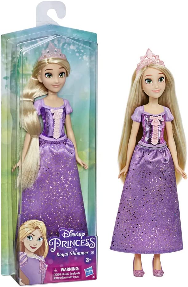 Disney Princess Royal Shimmer Rapunzel Fashion Doll with Signature Accessories