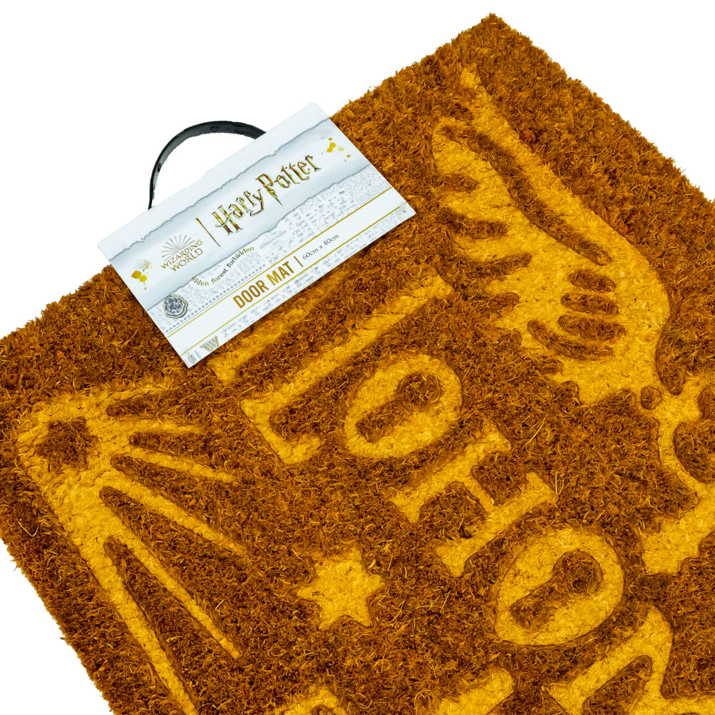 Embossed Harry Potter 'Alohomora' Coir Doormat for Indoors and Outdoors