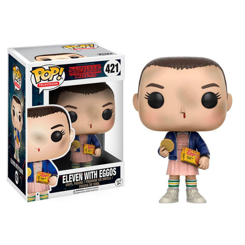 Stranger Things Stylized Eleven with Eggos Pop! Vinyl Figure - Chance of Chase Variant