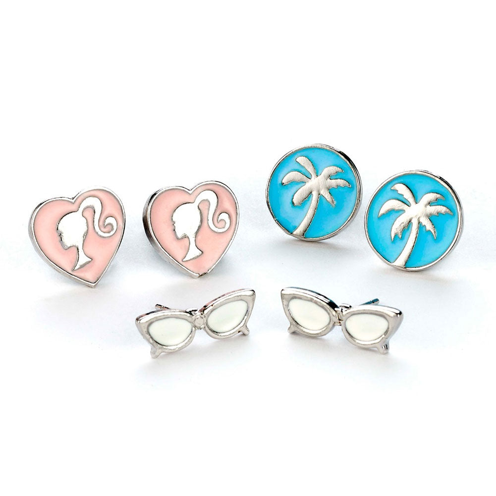 Stylish Barbie Classic Stud Earring Set with Unique Designs