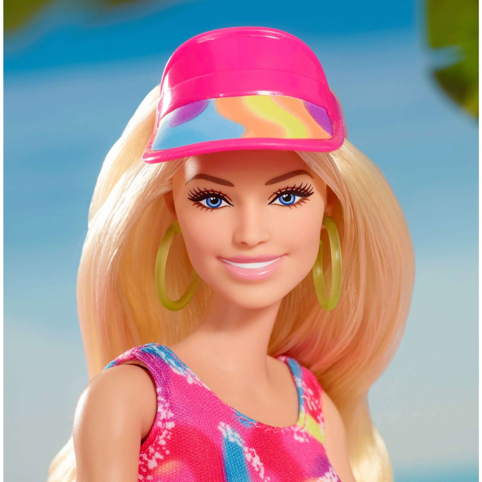 Margot Robbie Inspired Neon Inline Skating Barbie Doll from The Movie
