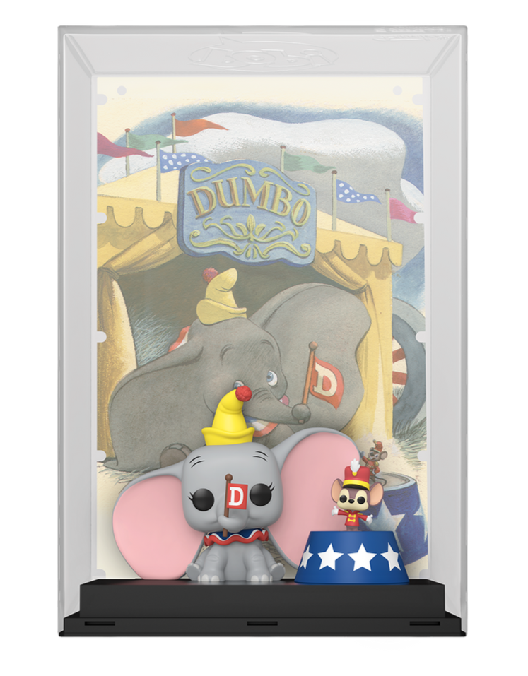 Disney 100th Anniversary Dumbo & Timothy Movie Poster Themed Pop! Vinyl Collectible Figure