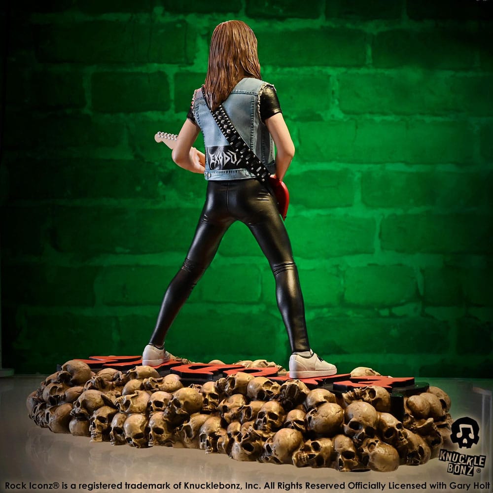 Limited Edition 1/9 Scale Exodus Rock Iconz Gary Holt Hand - crafted Statue